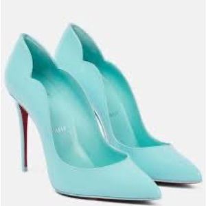 Christian Louboutins Iriza 100 Size 39 blue Tiffany blue Bermuda